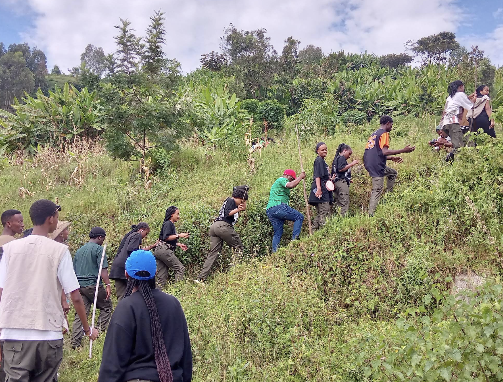 Hiking on Batutsi Island